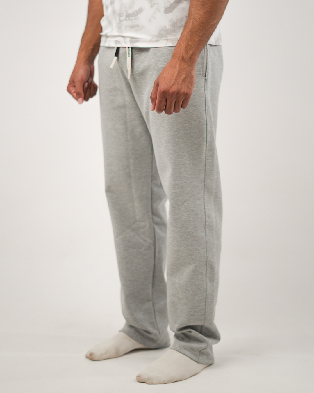 25 Wearing Men Wide Leg Pants Gray1