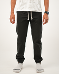 25 Wearing Men Soft Pants Black